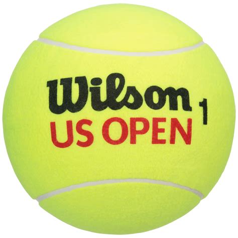 Wilson tennis balls .